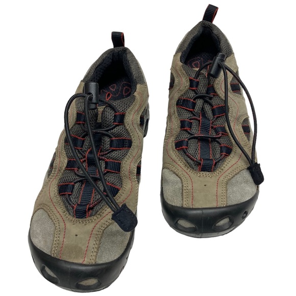 Ecco Tan and Black, No-Tie, Leather, Shoes Size 4.5-5 (EU 39) - Picture 2 of 11